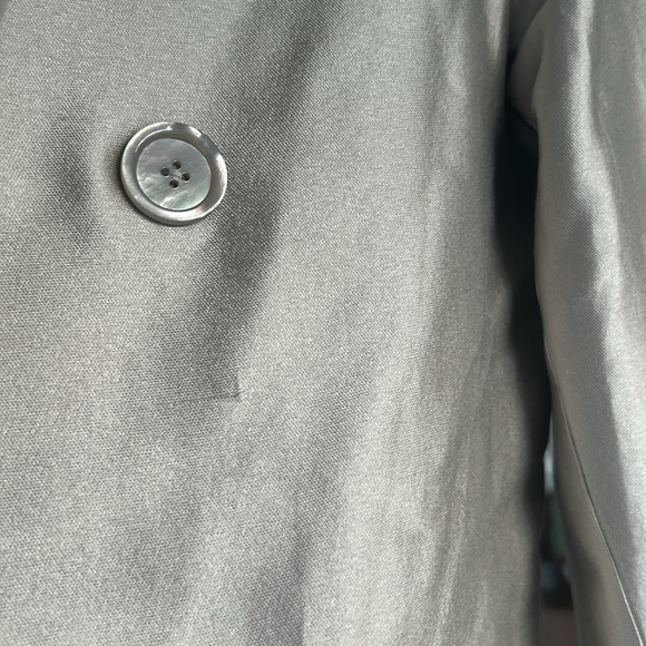 Ralph Lauren Silver Double-Breasted Jacket - Picture 9 of 9